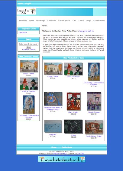 Bunton Fine Arts .co.uk